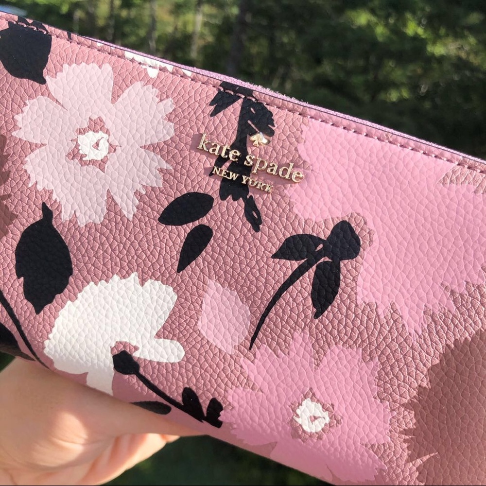 NWT🌸Kate Spade Neda Large Zip-Around Wallet - Picture 2 of 6